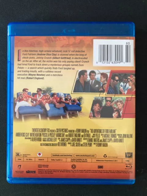 THE ADVENTURES OF FORD FAIRLANE Blu-Ray (2015 OOP) starring Andrew Dice Clay 2