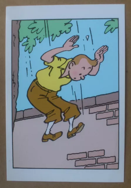 HERGÉ  -- TINTIN. CARTE POSTALE MOULINSART (1ère série) n°003 -- 1993