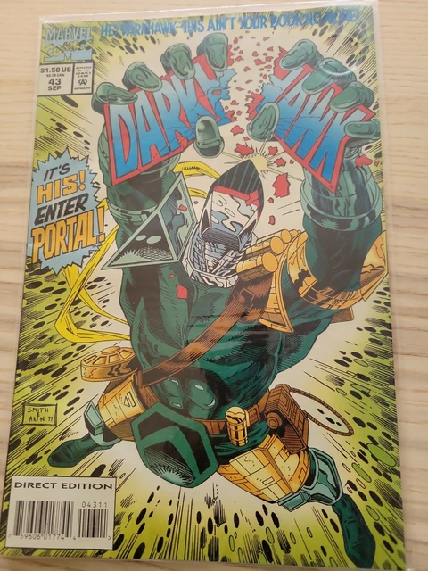 Darkhawk #43 1994 Low Print Run Marvel Comic Gotg Mcu Movie Nm- Sharp High Grade