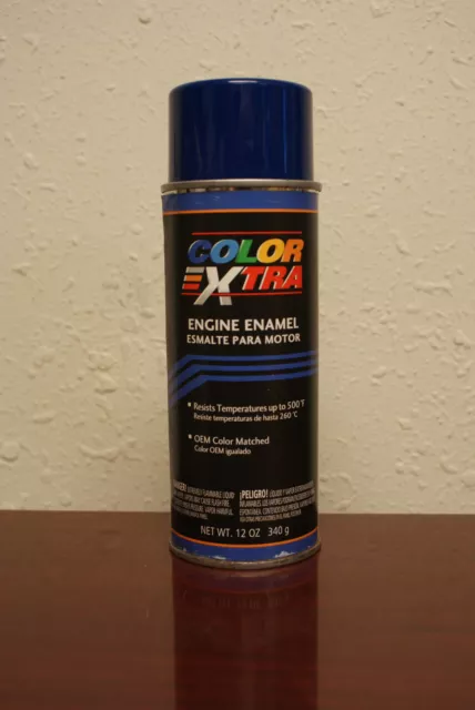 Color Xtra Ford BLUE CX606 Universal Spray Paint Engine enamel  High Heat 500°