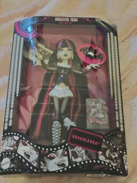 MONSTER HIGH REEL Drama Draculaura Fashion Doll £39.99 - PicClick UK