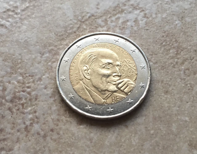 PIÈCE DE 2 euros rare, François Mitterrand EUR 2.500,00 - PicClick FR