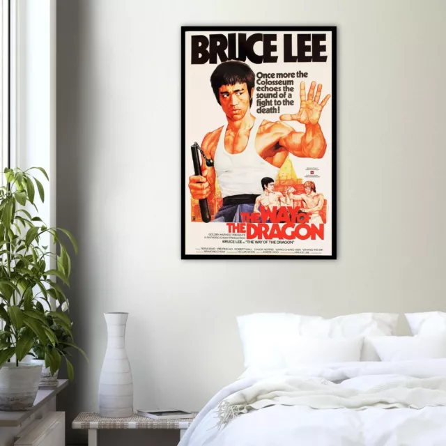 Way of the Dragon - Bruce Lee Movie Poster - US Release Version #1 2