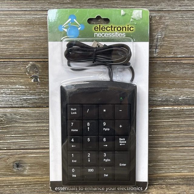 USB NUMBER PAD Numpad Numeric Keypad Number Keyboard For Laptop Desktop