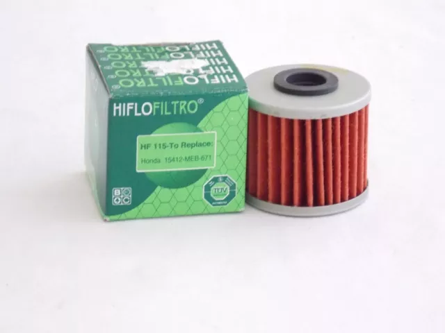 NOS HIFLOFILTRO (HF115) Filtre à Huile de Rechange Pour Honda CRF450