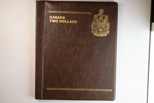 RARE 47-Coin Lot of Canada Two Dollar Coins 1996-2020 in Guardmaster Album