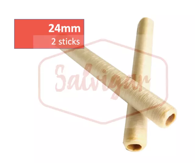 Collagen Casings Dry 24mm / 50ft for stuffing 29 Lb 180 sausages 2 sticks