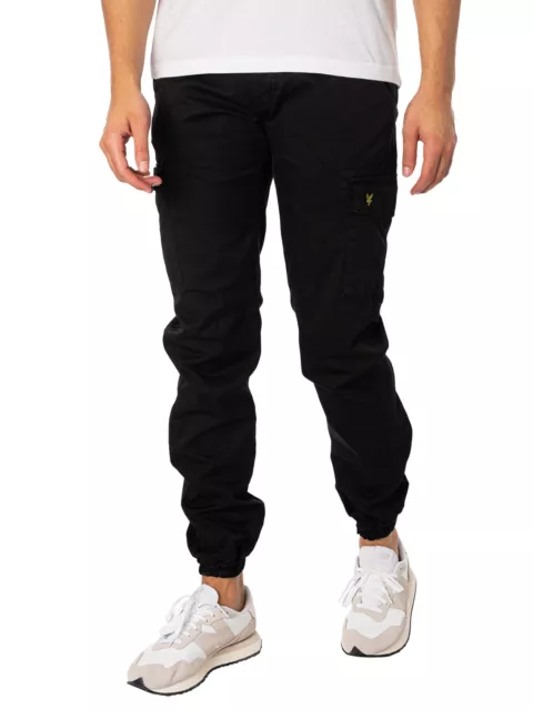 LYLE & SCOTT Men's Upton Park Cargo Trousers, Black $93.95 - PicClick