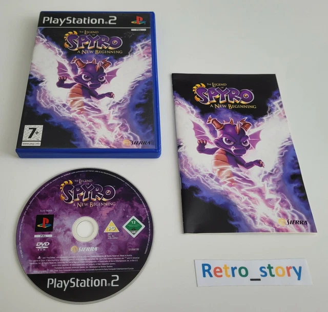 Jeu PS2 The Legend of Spyro A New Beginning complet notice bon état PAL - Jeux vidéo Jeu PS2 The Legend of Spyro A New Beginning complet notice bon état PAL - Jeux vidéo