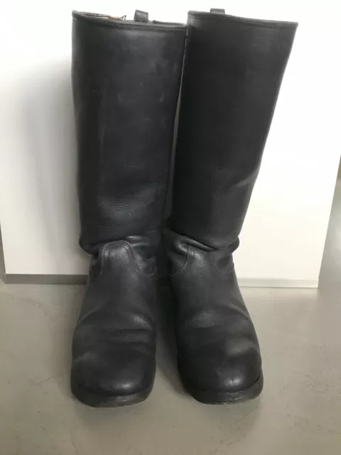 Lederstiefel Schaftstiefel Stiefel Wehrmacht ? Offizier ? Größe 41? Knobelbecher