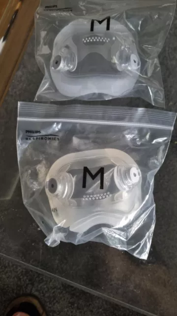 2 x Maskenkissen in der Größe M für die Philips Respironics DreamWear Full-Face