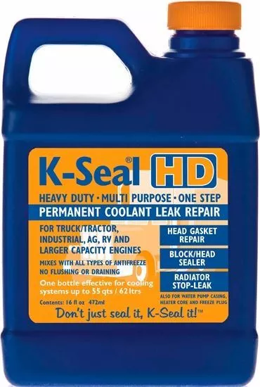 2 x K-SEAL HD HEAVY DUTY PERMANENT COOLANT RADIATOR LEAK REPAIR 472 ML - K5516