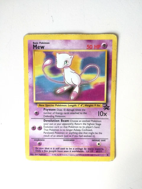 Mew Wizards Black Star Promos | Pokémon - Foto 2