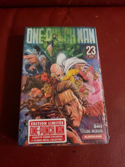 Manga One Punch Man Tome 23 Edition Limitee Collector KURUKAWA Neuf scellé