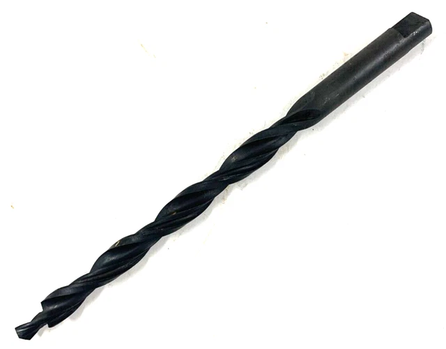 Unbranded Drill Bit Oal 7-9/16" Loc 5-5/8" Shank 1-3/4" Dia 5/16" 2 Flute Mt #2