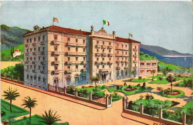 CPA AK SAN REMO Hotel Victoria et de Rome ITALY (506318)