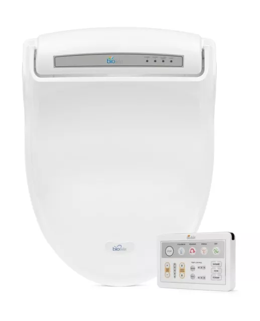 Bio Bidet by Bemis BB-1000W Supreme Warm Water Bidet Toilet Seat, Elongated, ...