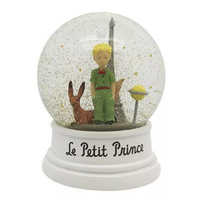 Boule à neige Kiub Le Petit Prince (Renard et Tour Eiffel)