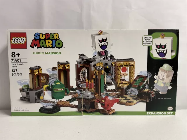 LEGO Super Mario 71401 Luigi's Mansion Haunt New Sealed In Damaged Box