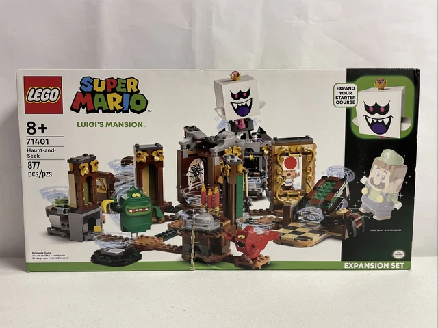 LEGO Super Mario 71401 Luigi's Mansion Haunt New Sealed In Damaged Box LEGO Super Mario 71401 Luigi's Mansion Haunt New Sealed In Damaged Box