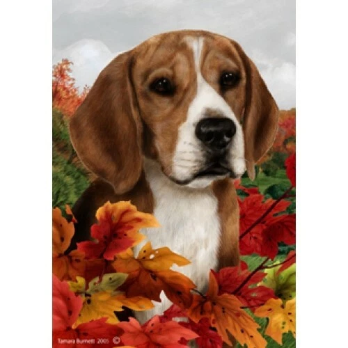 Fall Garden Flag (TB) - Beagle 130071