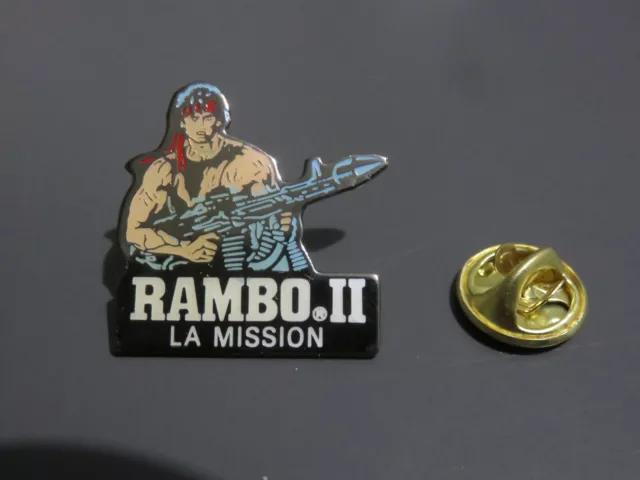 Tres Beau  Pin S Stallone Film Rambo Ii La Mission Tbe