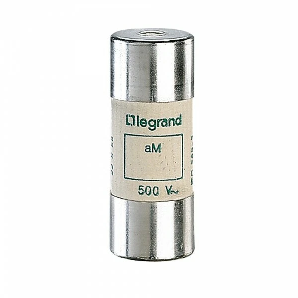 Legrand 015132  Cartouche fusible - aM - 22x58 mm - avec voyant - 32 A