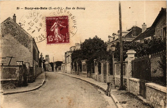 CPA SUCY-en-BRIE Rue de Boissy (869653)
