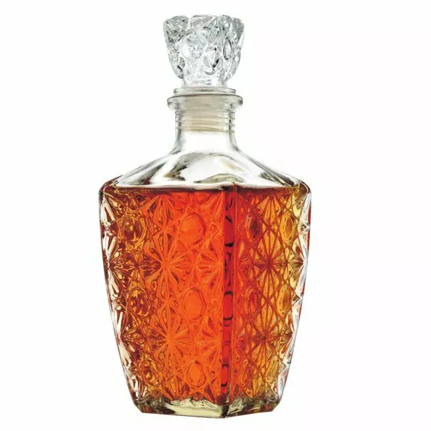 Glasflasche Weinkaraffe Dekantierer Liköre , Cognac , Whisky