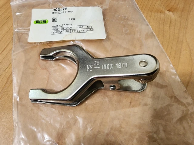 BUCHI 003275 BALL JOINT CLAMP SJ35/20 Polyvap Parallel Evaporation Systems