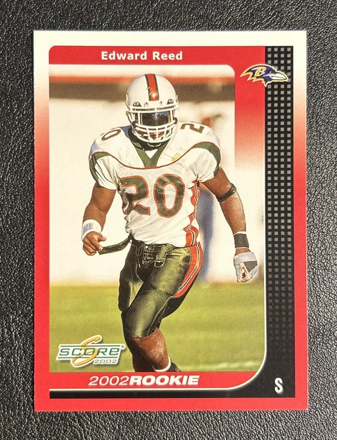 ED REED CUSTOM MIAMI HURRICANES W JERSEY THE U CANES READ