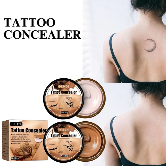 Tattoo Cover Up Makeup Skin Scar Birthmark Waterproof Concealer Cream W6B8
