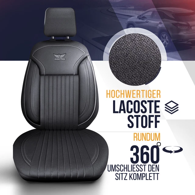 Housse De Siège Voiture Impermeable 1 Pièce - Protection Sport Gym Plage Natation - Noir