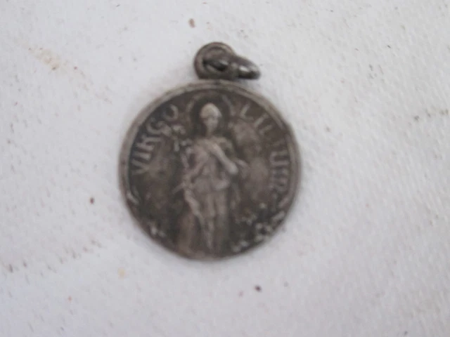 MÉDAILLE EN BRONZE argenté Art nouveau P. Vannier EUR 15,00 - FR