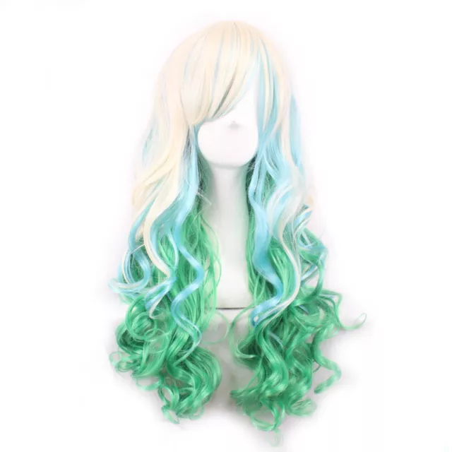 Hair Wig Women Long Straight Curly Wavy Anime Cosplay Fancy Party Full Wigs UK