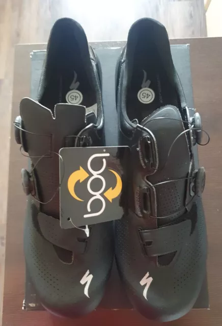 Specialized S-Works 6 Carbon Road Rennrad Schuhe Gr 45 NEU