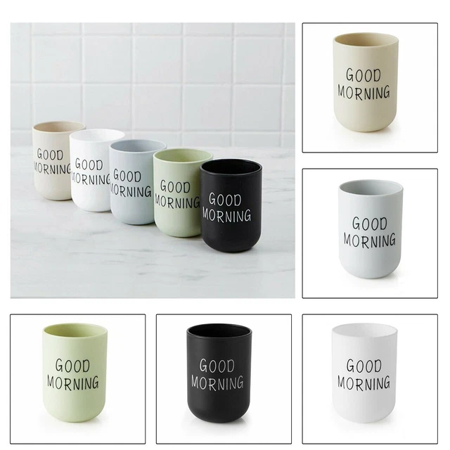 Taza de agua multifuncional por la mañana duradera ligera perfecta para viajar
