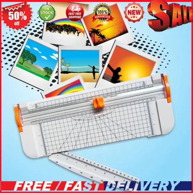 Paper Trimmer Paper Cutter Slicer with Side Ruler Paper Cutter Tool Convenient