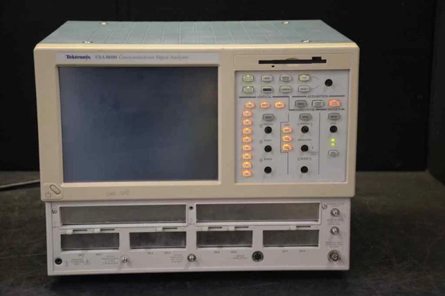 Tektronix CSA8000 Communications Signal Analyzer (No Plug-Ins)