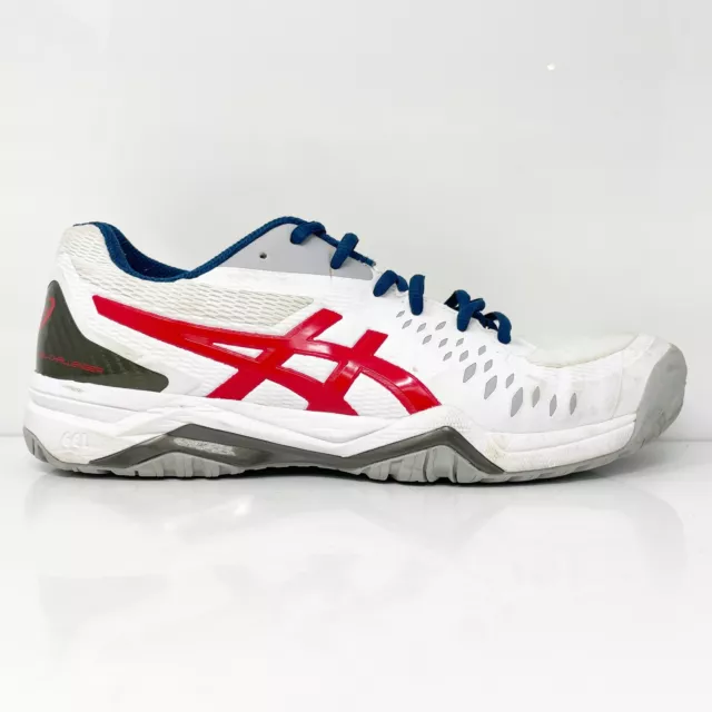 ASICS MENS GEL Challenger 12 1041A045 White Running Shoes Sneakers Size ...