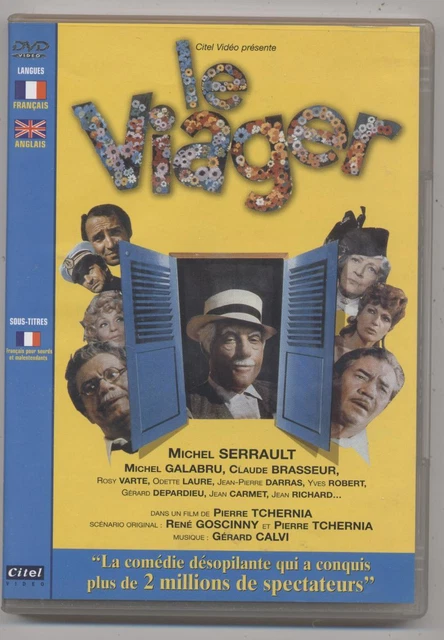 NEUF DVD LE VIAGER SERRAULT michel GALABRU DEPARDIEU BRASSEUR DARRAS CARMET
