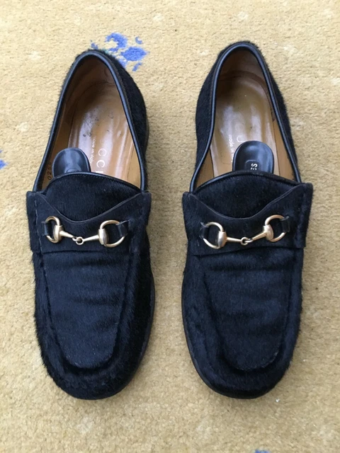 Gucci pony hotsell hair shoes