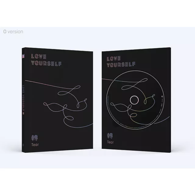 BTS LOVE YOURSELF 轉 Tear 3rd Album O Ver. CD+Book+Mini Book+Photocard+Etc