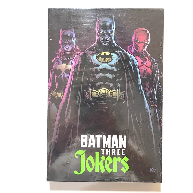 Absolute Batman Three Jokers DC Comics Slipcase HC New Sealed Fast Shipping