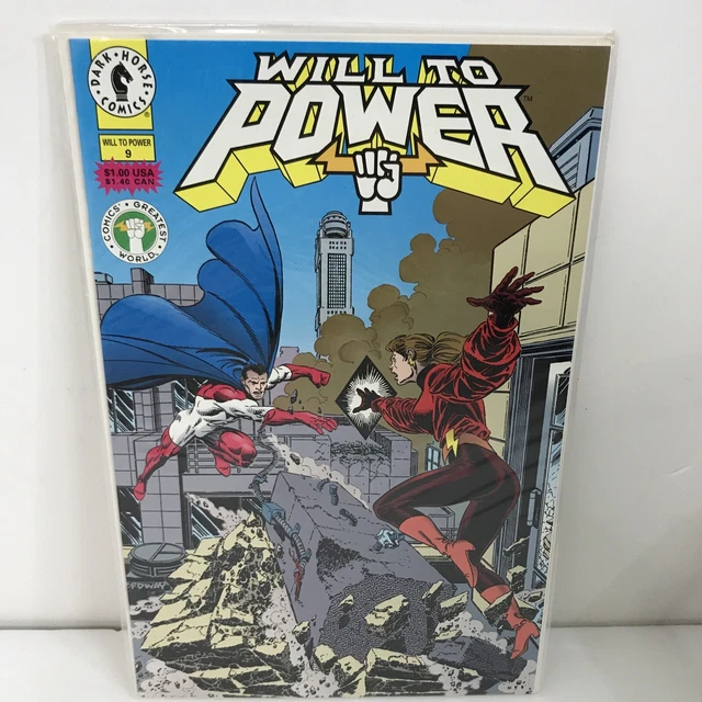 WILL TO POWER 3 4 6 7 8 9 10 11 12 Jerry Prosser Comic Lot Dark Horse 1994 7