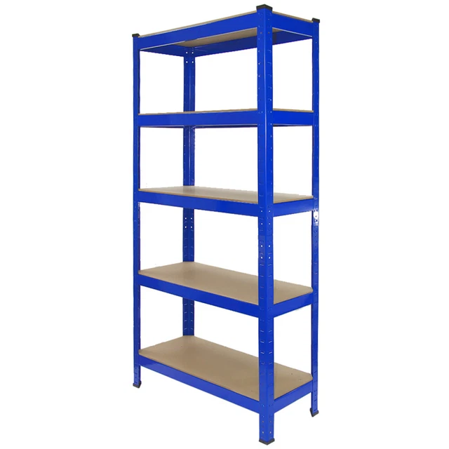 1 scaffalatura per scaffalature garage resistente 5 livelli 75 cm scaffali in acciaio magazzino