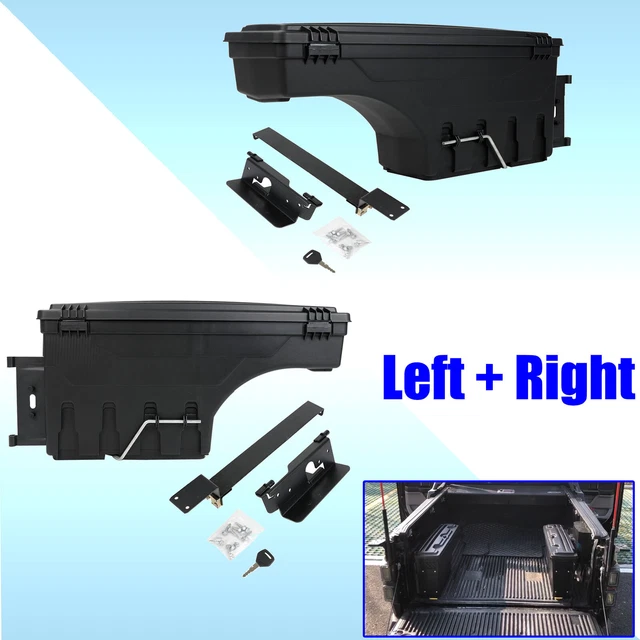 LOCKABLE TRUCK STORAGE Bed Tool Box For Dodge Ram 1500 2500 3500 Left