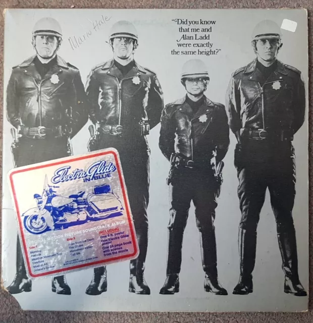 Electra Glide In Blue "Original Movie Soundtrack"  LP Album (1973), Vinyl Is EX+