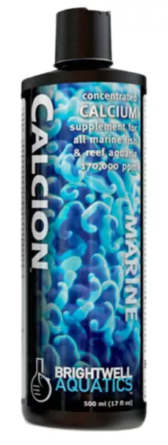 Brightwell Aquatics Calcion - Liquid Calcium Supplement Marine Aquarium / Tank