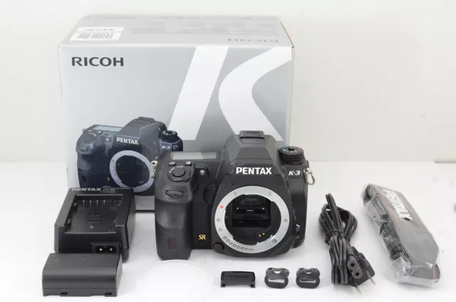 "4,560 shots" PENTAX K-3  23.4MP Digital SLR Camera Black Body Only #230916q